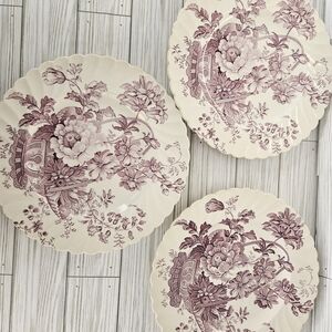 Floral Patterned Plates